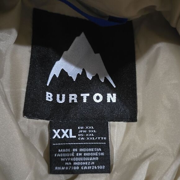 1238 NWT Men's Burton Covert 2.0 2L Jacket Various Sizes - Picture 9 of 10
